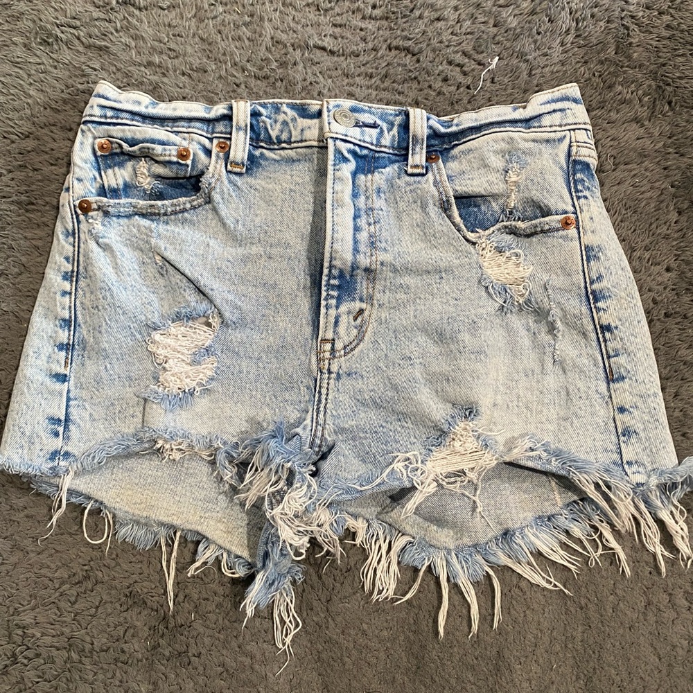 Abercrombie & Fitch High Rise Mom Shorts